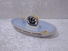 DDR Porcelaine Cendrier - Trinkt Kogge Liqueurs - Konsum - Vintage - Publicité