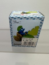 Figurine super schtroumpfs en boite voiture feuille 40264