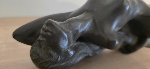 Sculpture féminin allongé - sculpture,