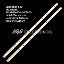 KIT 2 BARRES DE RAYURES 6 TV