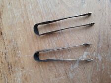 Lot 2 pinces à sucre Métal