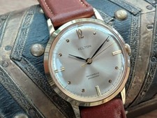 Montre ancienne mécanique homme KELTON pl OR cal. M24 - révisée et garantie