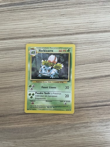 Carte pokemon herbizarre 1er - carte,