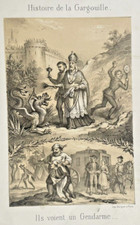 Gravure XIXème ‘Histoire de
