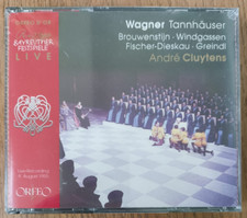 Richard Wagner : Tannhauser, Wolfgang Sawallisch Live Aug. 1961 - 3 cds set