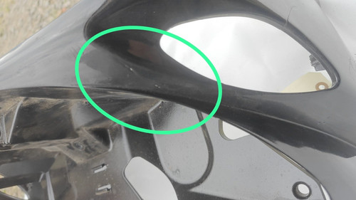 Tête fourche moto - tête, bmw