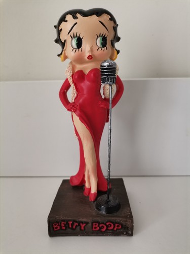 Figurine betty boop chanteuse - figurine,