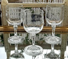 Cristal d'Arques Matignon 3 verres à eau ou vin 26 cl