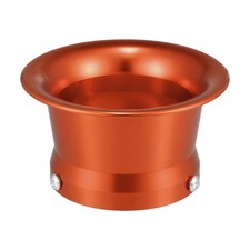 55mm Cornet D'Admission De Moto En Alliage D'Alupour Minium Orange