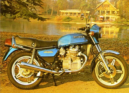 Carte postale moto honda cx - postale, :