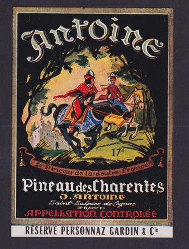 Ancienne étiquette alcool - ancienne,