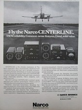 3/1978 PUB NARCO AVIONICS CENTERLINE TSO RADIO GYROS HORIZONS ORIGINAL AD