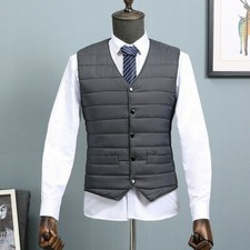 Hommes Gilet Rembourré Bas