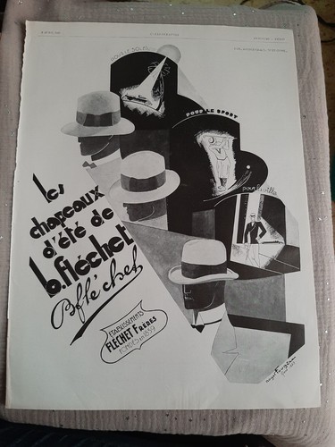 Publicité presse chapeau - publicité,
