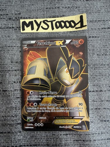 Carte pokémon terrakium - carte, ex