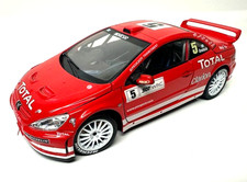 ✅Voiture 1/18 Peugeot 307 WRC Rallye Monte Carlo 2004 Gronholm 5 Diecast  1:18