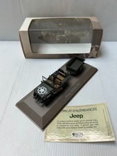 ATLAS IXO Le véhicule Jeep Willys MB De La 2e DB 1/43 Véhicule Militaire