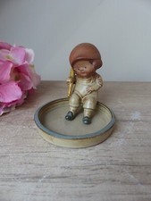 Figurine petit garçon joueur de Baseball avec une batte, Vide poche japonais