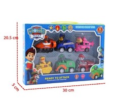 Pat Patrouille 6 Figurines