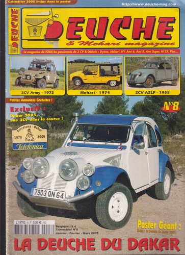 Deuche mehari magazine n - &, n°08