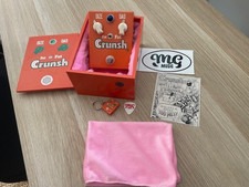 pédale guitare collector MG Music Crunsh Overdrive coffret bois goodies(marshall