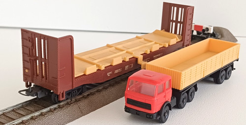 Lima 2880 wagon plateau - ho,