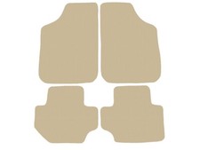 Tapis de sol en velour pour Ford Fiesta MK1 1976-1983, Beige moquette