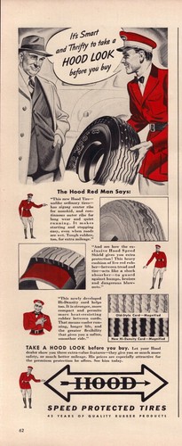 1940 hood tires - tires, ad