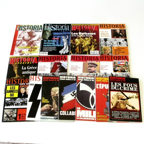 Lot revues historia spécial - lot,