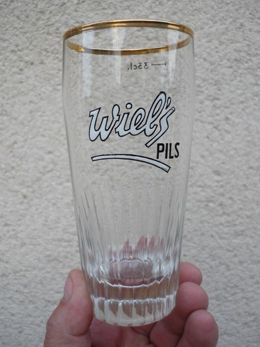 Ancien verre biere taille - a,
