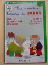 LIVRE Mes premières histoires de BABAR avec maman HACHETTE DES PETITS 2004