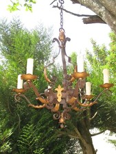 Lustre suspension ancien en