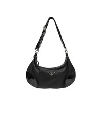 Prada Sac à bandoulière Tissu Nylon Noir 41601 148820573