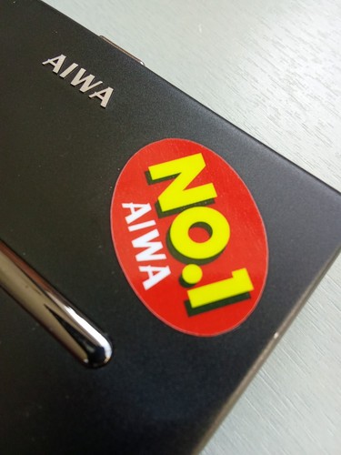 Stikers for walkman aiwa - 8,