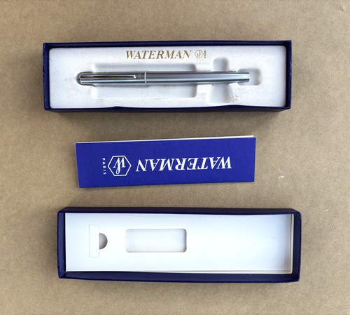 Stylo plume waterman acier - stylo,