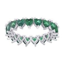 925 Argent Sterling Vert Cz