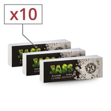 10 Carnets JASS TIPS Toncar 50 Filtres Carton A Rouler cigarettes Taille M 20mm
