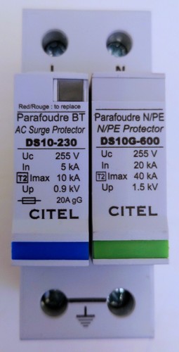 Parafoudre domestique citel - parafoudre,