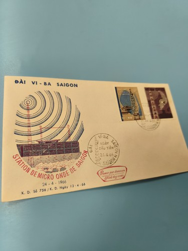 Ancienne enveloppe fdc vietnam - enveloppe,