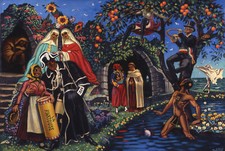 CLOVIS TROUILLE " La partouse " RARE DIGIGRAPHIE EPSON - 83X117 CM