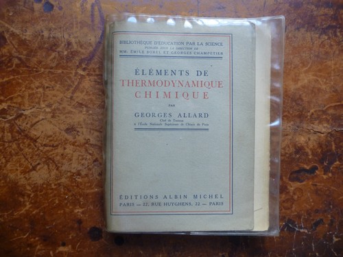 Eléments thermodynamique - eléments,