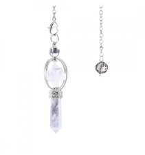 Pendule Merkaba en Cristal de roche