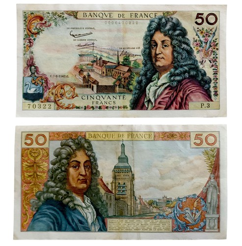 Francs 1962 france - 50,
