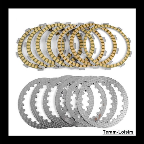 Kit disques garnis lisses - garnis, +