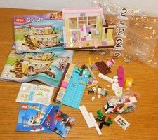 LOT INCOMPLET villa sur la plage pièces de LEGO friends 41037 system 6515 parts