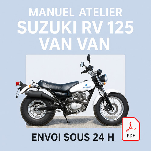 Manuel atelier suzuki 125 - suzuki, rv