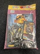 PANINI JURASSIC WORLD 50 POCHETTES ET ALBUM  LE MONDE D'APRES NEUF SOUS BLISTER