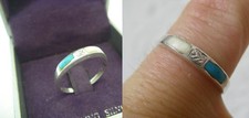bague TURQUOISE et nacre ? en