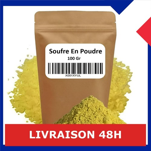 Soufre poudre 100 - soufre, naturel