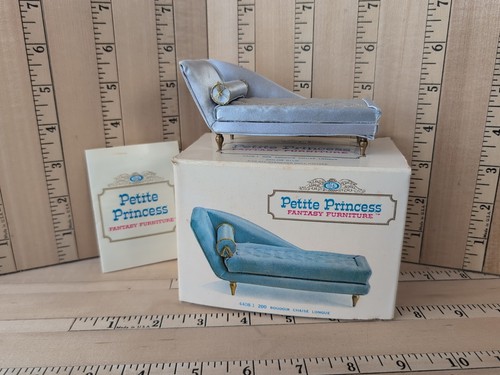 Vtg blue boudoir - vtg, chaise
